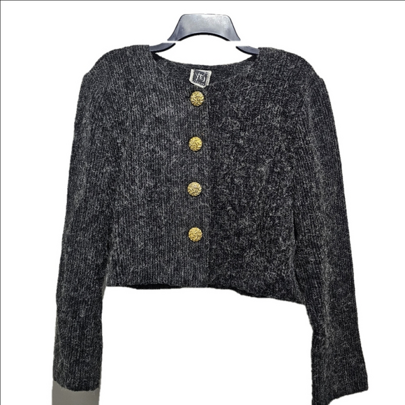 Vintage YES USA Wool Cardigan